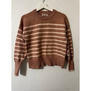 Philosophy Women Sweater Taupe Mauve‎ Size Medium Comfy Material